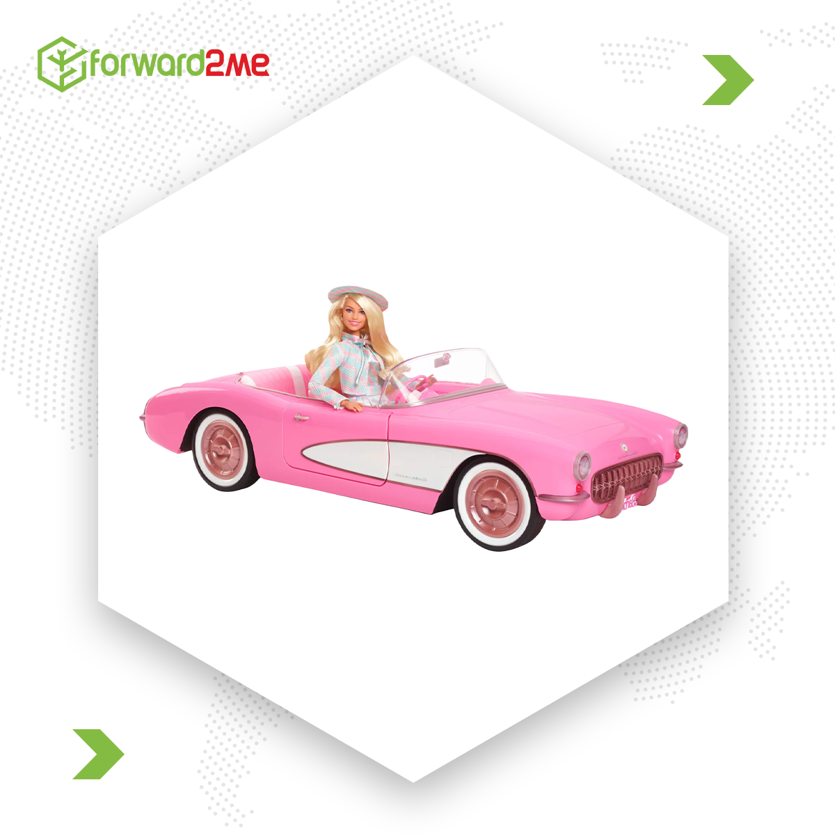 Barbie the movie convertible popcorn bucket